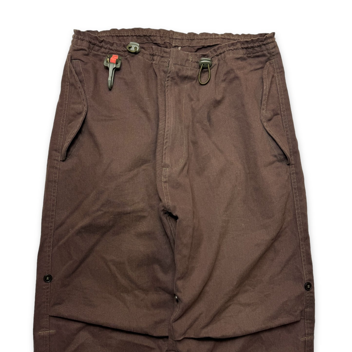 Early 2000's Maharishi Chocolate Brown Baggy Snopant - 30" Waist