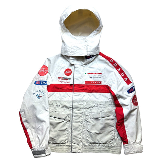 2003 Prada Luna Rossa Challenge Hooded Racing Jacket - Small