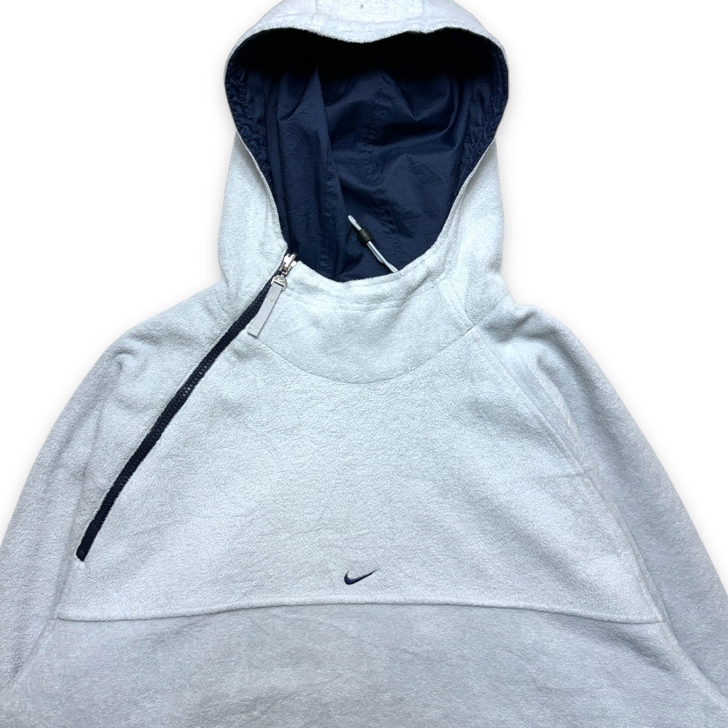 Early 2000's Nike 2in1 Reversible Nylon/Fleece Pullover
