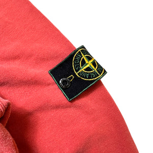 SS96' Stone Island Coral Red Lightweight Crewneck - Extra Extra Large
