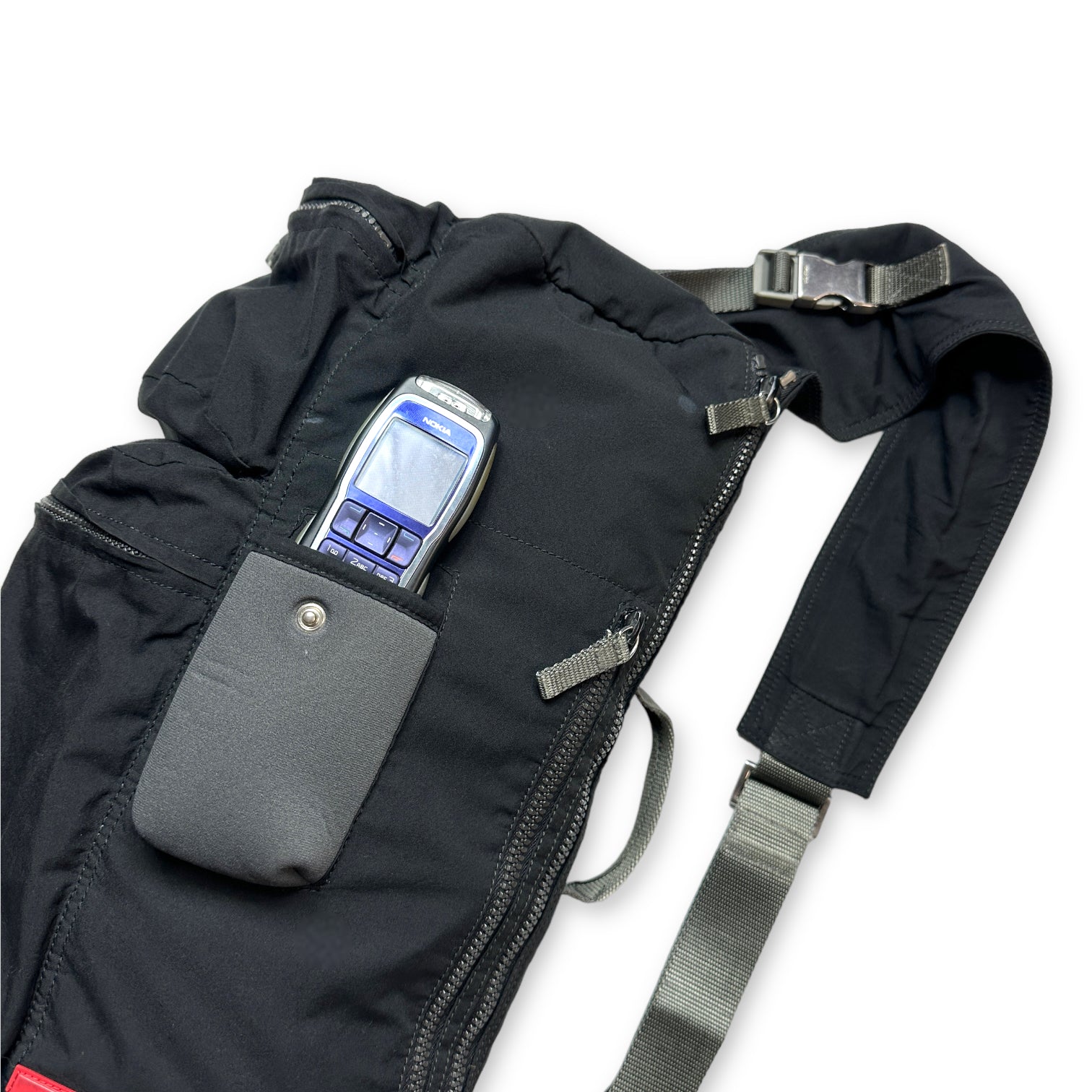 Early 2000's Prada Sport Multi Pocket Cross Body Bag – Holsales