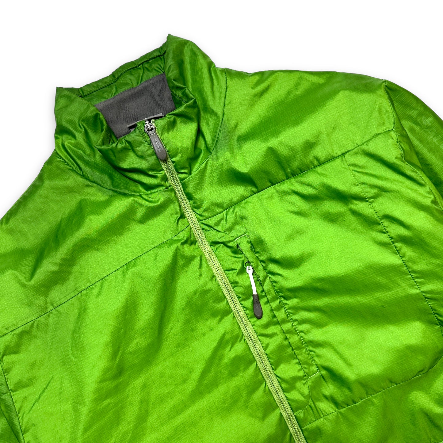 Early 2000's Salomon Bright Green Padded Jacket - Medium / Large