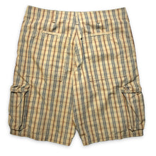 Load image into Gallery viewer, Late 90&#39;s Stussy Check Multi-Pocket Shorts - 34&quot; Waist
