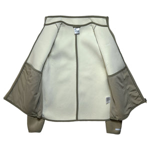 Nike Stash Pocket Beige Velour Jacket - Small / Medium