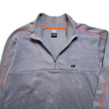 Load image into Gallery viewer, Early 2000&#39;s Nike Grey/Orange Quarter Zip - Extra Large