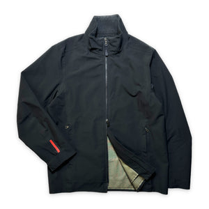 Prada Sport Jet Black Gore-Tex Jacket - Large