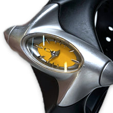 Load image into Gallery viewer, 2001 Oakley Yellow Torpedo Stainless Steel Analog Watch