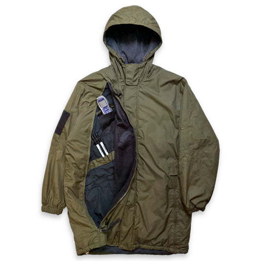 Veste à poche dissimulée rembourrée technique Nike du début des années 2000 - Extra Large