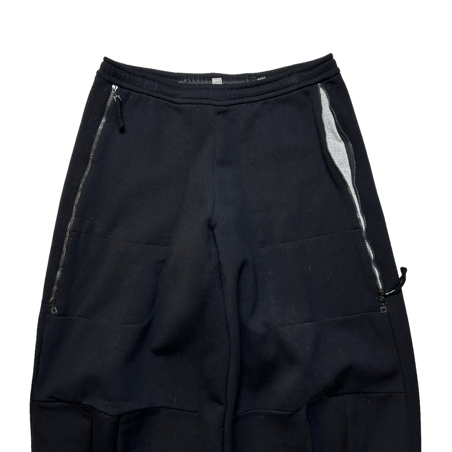 Marithé + François Girbaud Baggy Black Sweat Pant - 30" Waist
