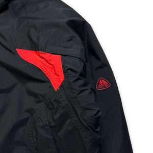 Early 2000's Nike ACG Black/Red 2in1 Padded Jacket - Medium