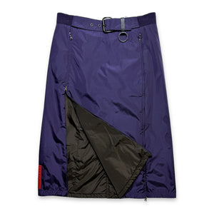 Prada Sport Midnight Purple Nylon Skirt - WMNS 6-8