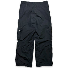 Load image into Gallery viewer, Nike Mini Swoosh Shox Jet Black Baggy Cargo Pant - 34&quot; Waist