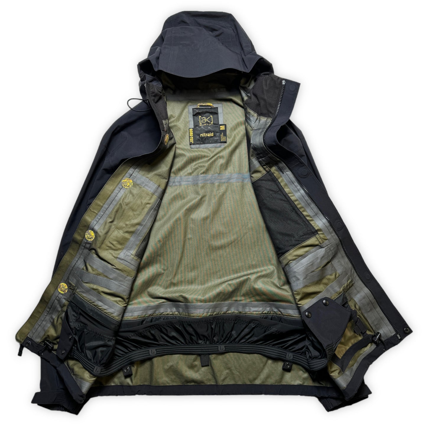 Burton アナログ x Nitraid テープ加工シーム防水ジャケット - エクストララージ