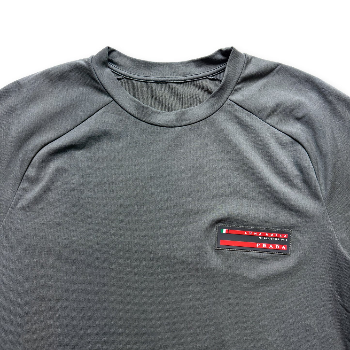 2013 Prada Luna Rossa Deep Grey Tee - Large