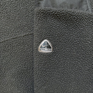 1999 Nike ACG Jet Black Tonal Sherpa Fleece - Extra Large / Extra Extra Large