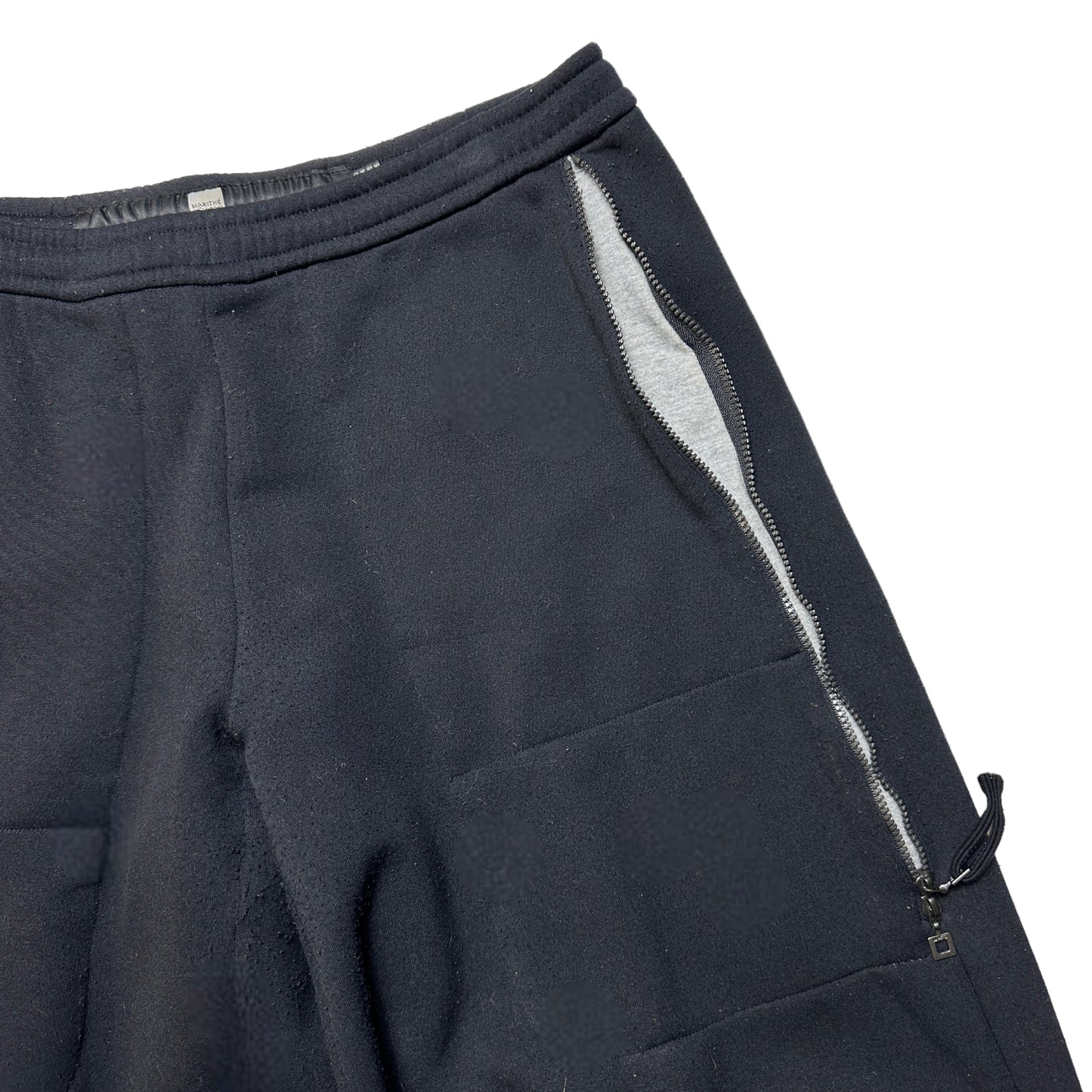 Marithé + François Girbaud Baggy Black Sweat Pant - 30" Waist