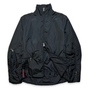 SS99’ Prada Sport 2in1 Black Jacket/Bag - Women's 6-8