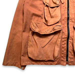 SS95’ Stone Island Rusty Orange Multi Pocket Jacket - Large/Extra Large