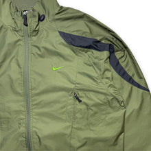 Load image into Gallery viewer, Early 2000&#39;s Nike Khaki Green Panelled Double Pocket Technical Jacket - Large