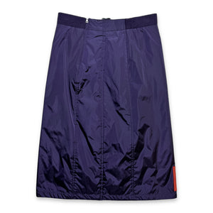 Prada Sport Midnight Purple Nylon Skirt - WMNS 6-8