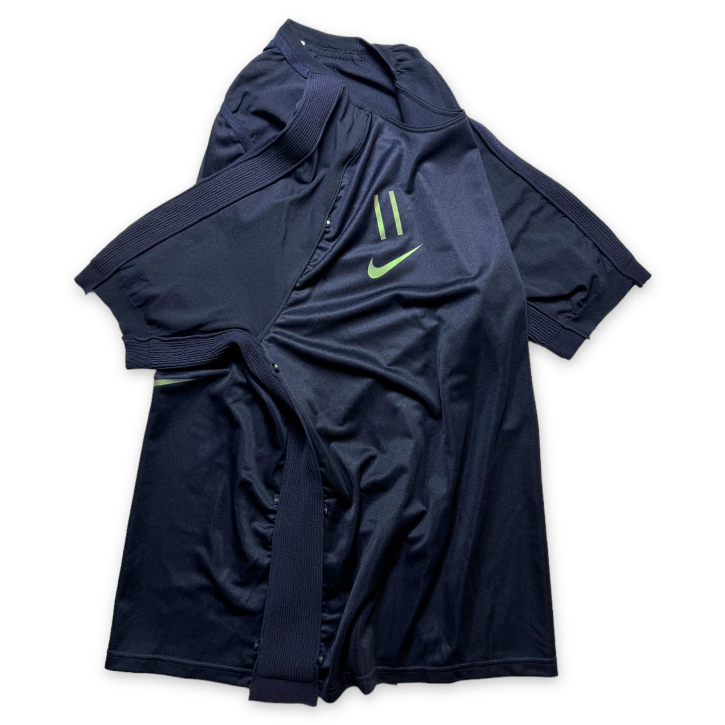 T-shirt technique en mélange de laine/polyester Nike x Kim Jones Marino - Extra Large