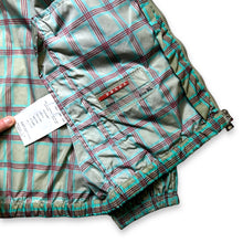 Carica l&#39;immagine nel visualizzatore di Gallery, 2007 Prada Main Line Nylon Plaid Jacket - Large