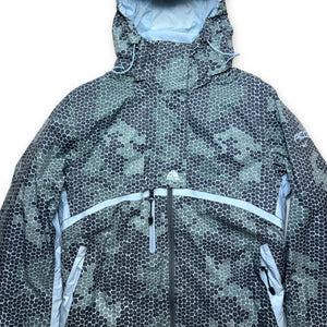 Early 2000's Nike ACG Centre Graphic Reptile Camo Padded Jacket - Small
