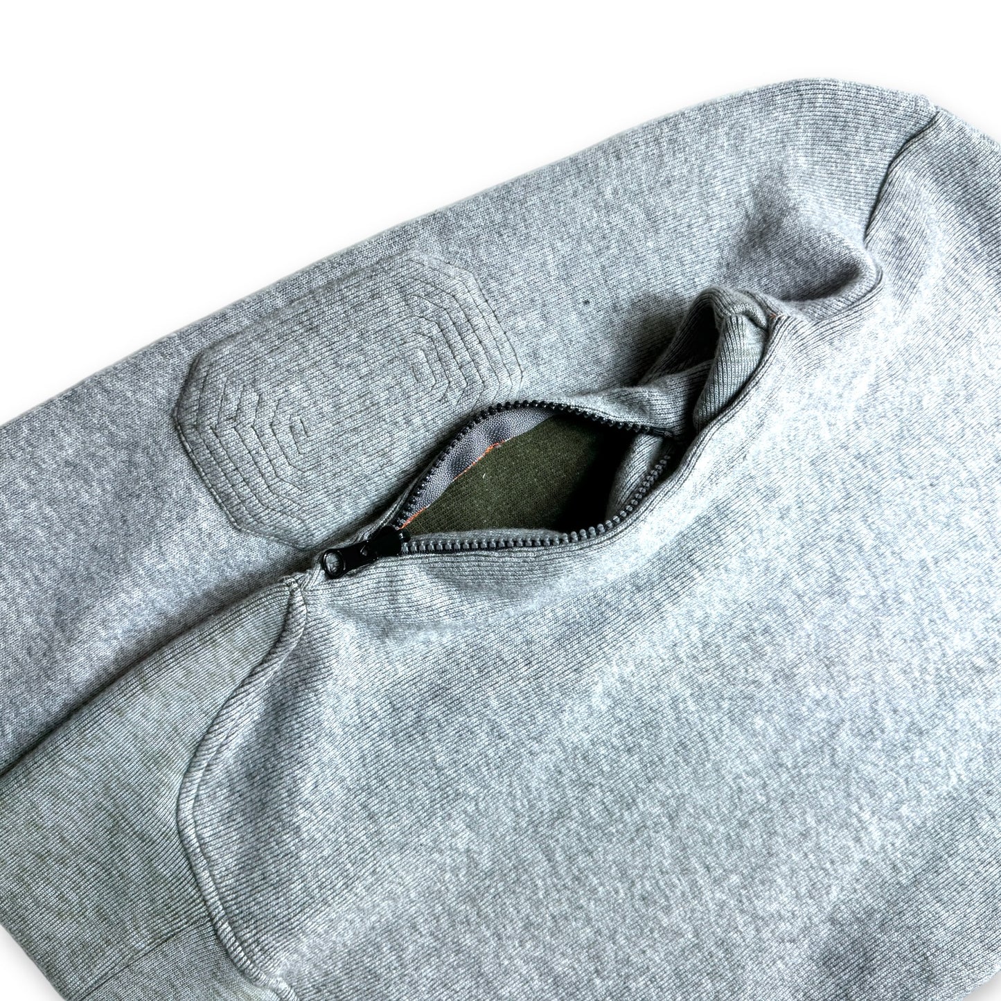 1990's Maharishi Roll Neck Knitted Pullover w/Built-In Removable Glove