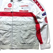 画像をギャラリービューアに読み込む, 2003 Prada Luna Rossa Challenge Hooded Racing Jacket - Small