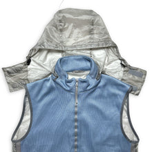 Carica l&#39;immagine nel visualizzatore di Gallery, SS00&#39; Prada Sport Baby Blue Mesh w/Semi Transparent Back Vest - Medium