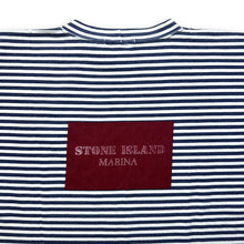 Charger l&#39;image dans la galerie, Tee-shirt rayé Stone Island Marina des années 1990 - Moyen