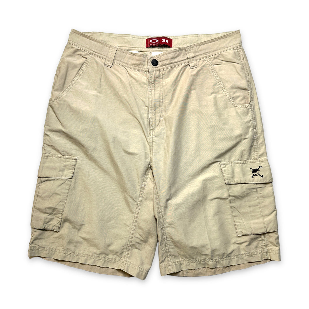 Oakley Beige Cargo Shorts - 36