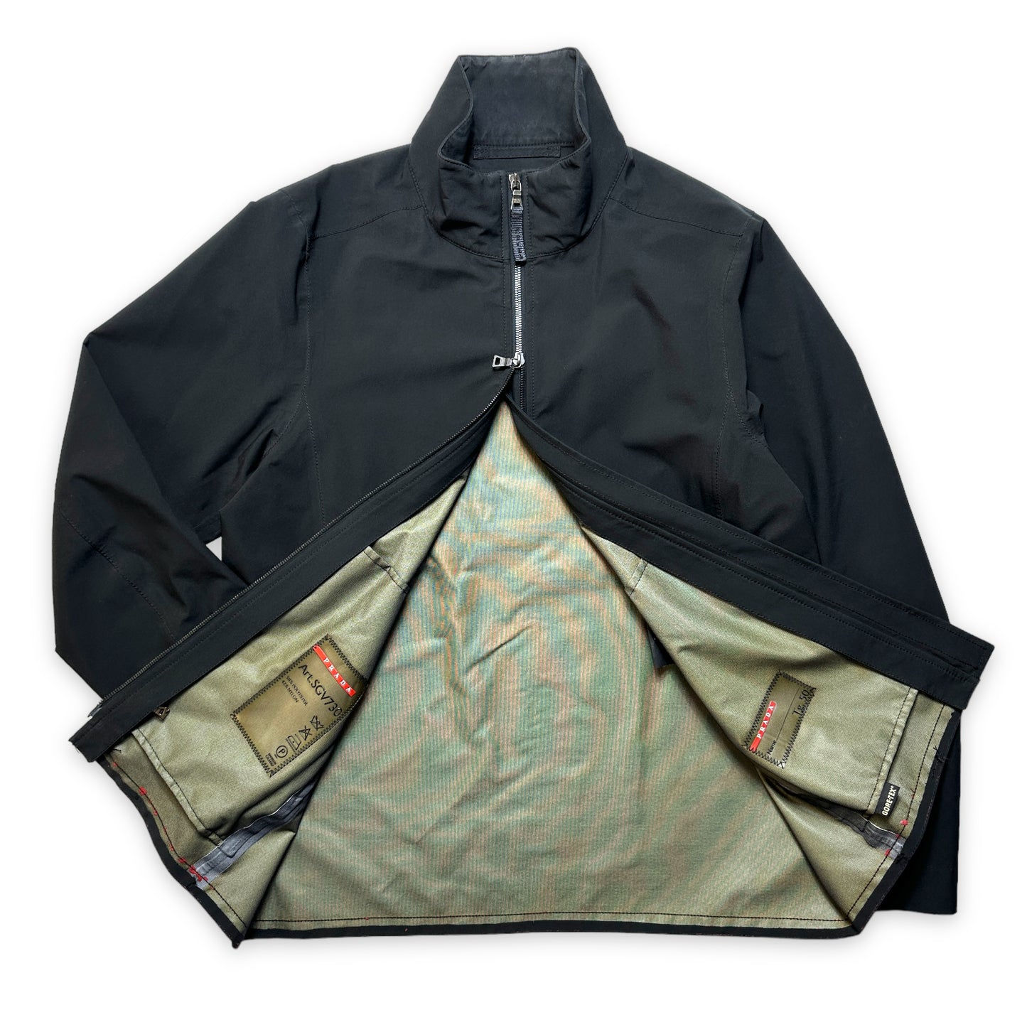 Veste Prada Sport Jet Black Gore-Tex - Grand