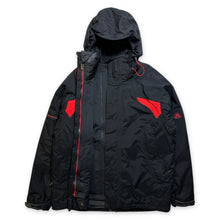 Carica l&#39;immagine nel visualizzatore di Gallery, Early 2000&#39;s Nike ACG Black/Red 2in1 Padded Jacket - Medium