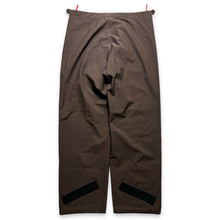 Load image into Gallery viewer, SS99&#39; Prada Sport Gore-Tex Chocolate Brown Baggy Strap Pant