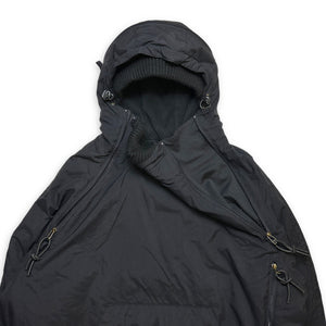 Schott Black Multi Zip Ventilated Technical Pullover Jacket - Extra Large
