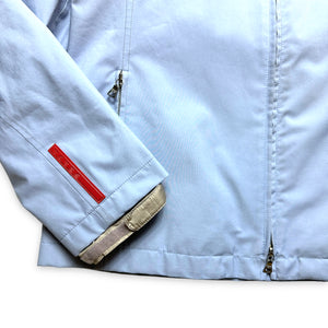 Early 2000's Prada Sport Baby Blue Gore-Tex Jacket - Small