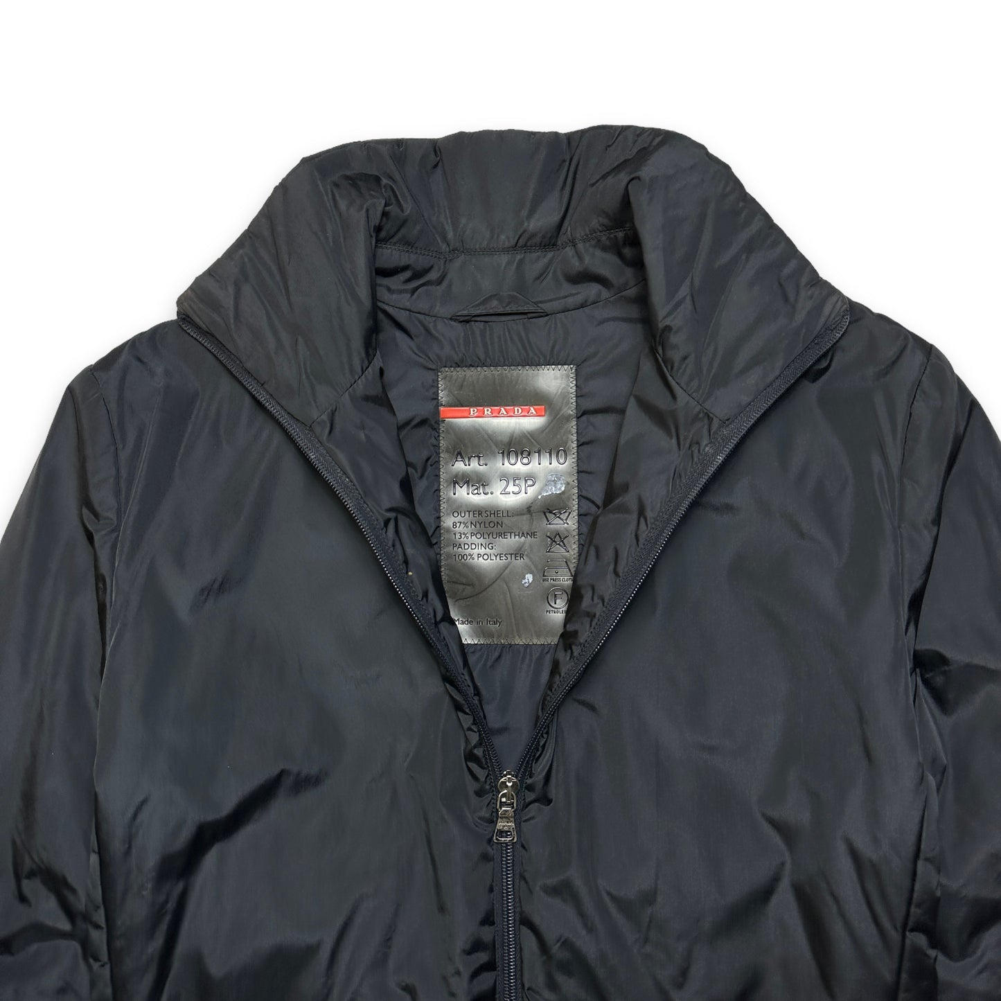 SS99’ Prada Sport 2in1 Black Jacket/Bag - Women's 6-8