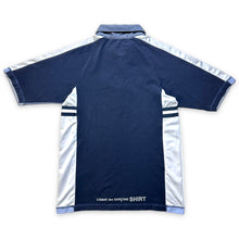 Load image into Gallery viewer, Comme Des Garcons Split Panel Navy Polo - Medium