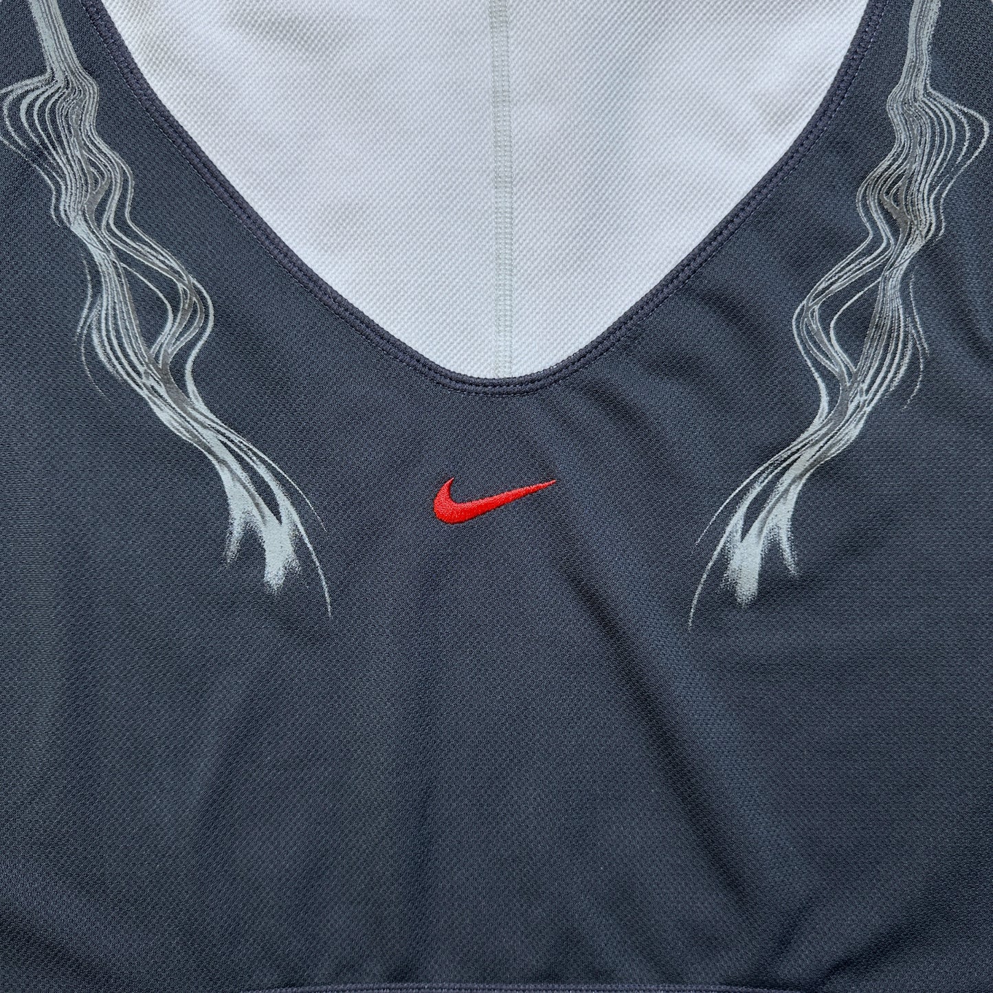 Early 2000's Nike Panelled Active Wear Tee - Large / Extra Large