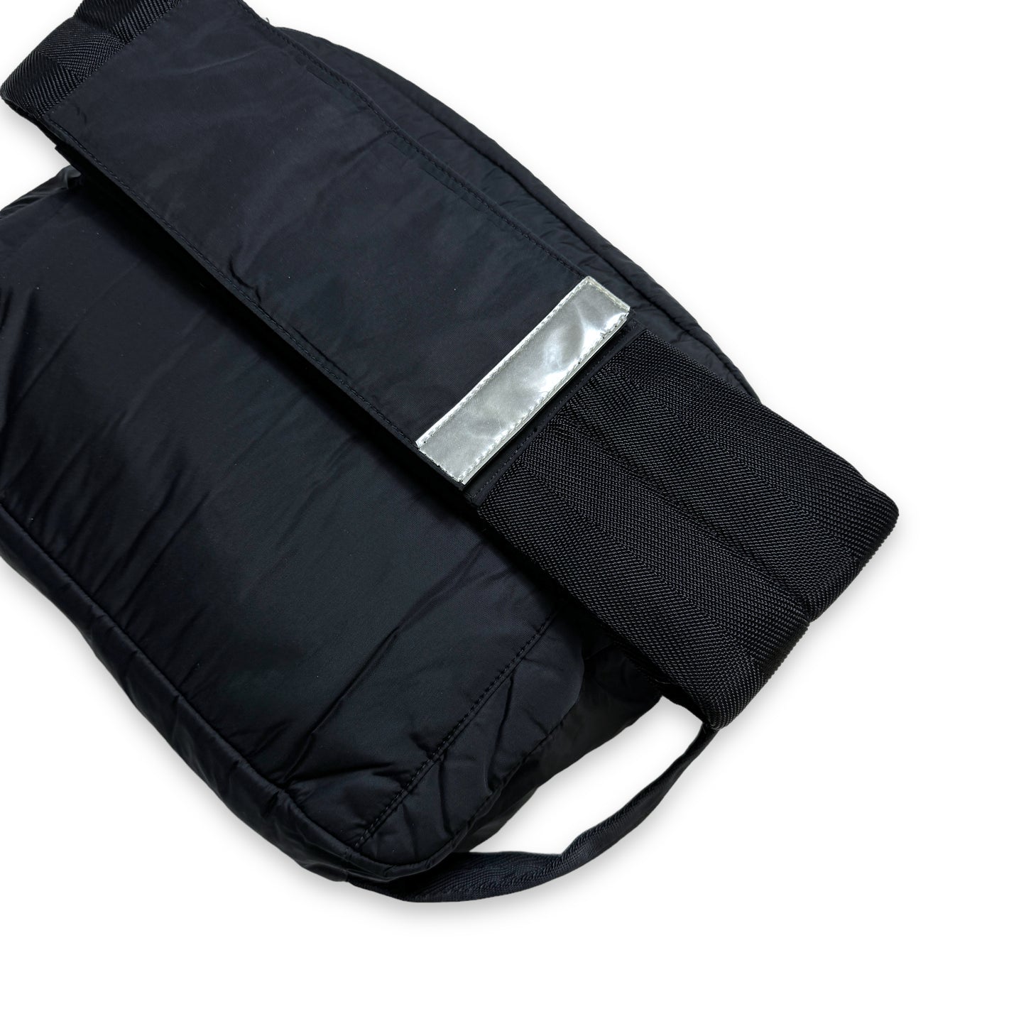 SS99' Prada Sport Pochette en latex Sac bandoulière/taille