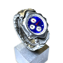 Charger l&#39;image dans la galerie, Montre analogique bleue aiguisée Oakley GMT 2003