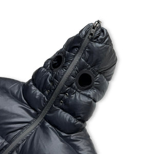 Early 2000's Schott NYC Padded Full Zip Face Mask Jacket - Medium