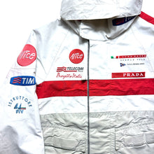 Carica l&#39;immagine nel visualizzatore di Gallery, 2003 Prada Luna Rossa Challenge Hooded Racing Jacket - Small
