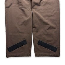 Load image into Gallery viewer, SS99&#39; Prada Sport Gore-Tex Chocolate Brown Baggy Strap Pant