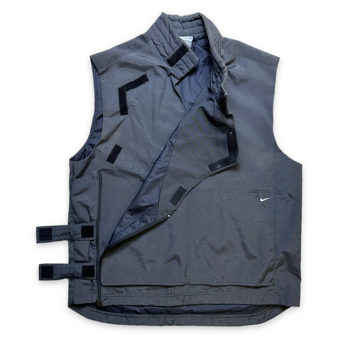 Nike Morse Code Technical Asymmetric Closure Vest - Large / Extra Large