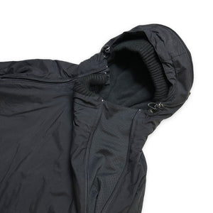 Schott Black Multi Zip Ventilated Technical Pullover Jacket - Extra Large