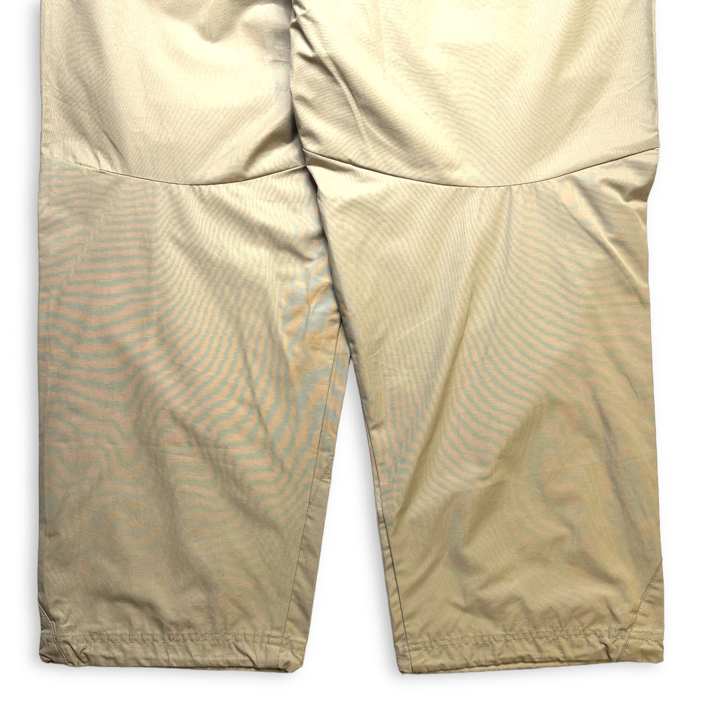 Nike Morse Code Panelled Beige Bottoms - Extra Large