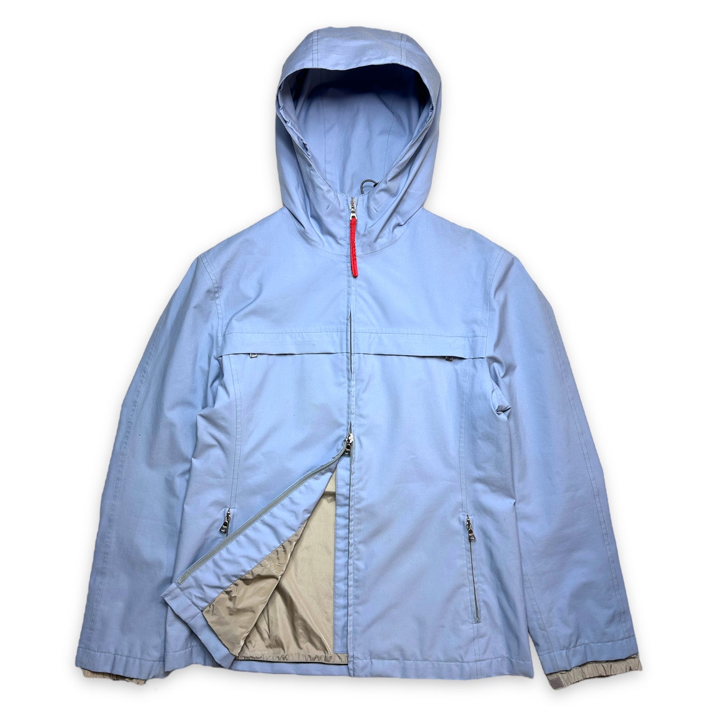 Early 2000's Prada Sport Baby Blue Gore-Tex Jacket - Small