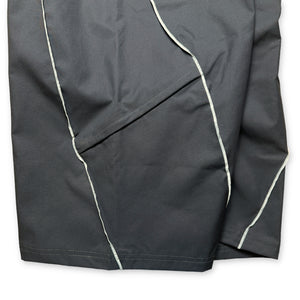 2003 Nike Mobius 'MB1' Overlocked Heavy Nylon Cargo Shorts - 34" Waist